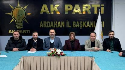 AK Parti Ardahan Teşkilatı Haftalık olağan toplantısını yaptı