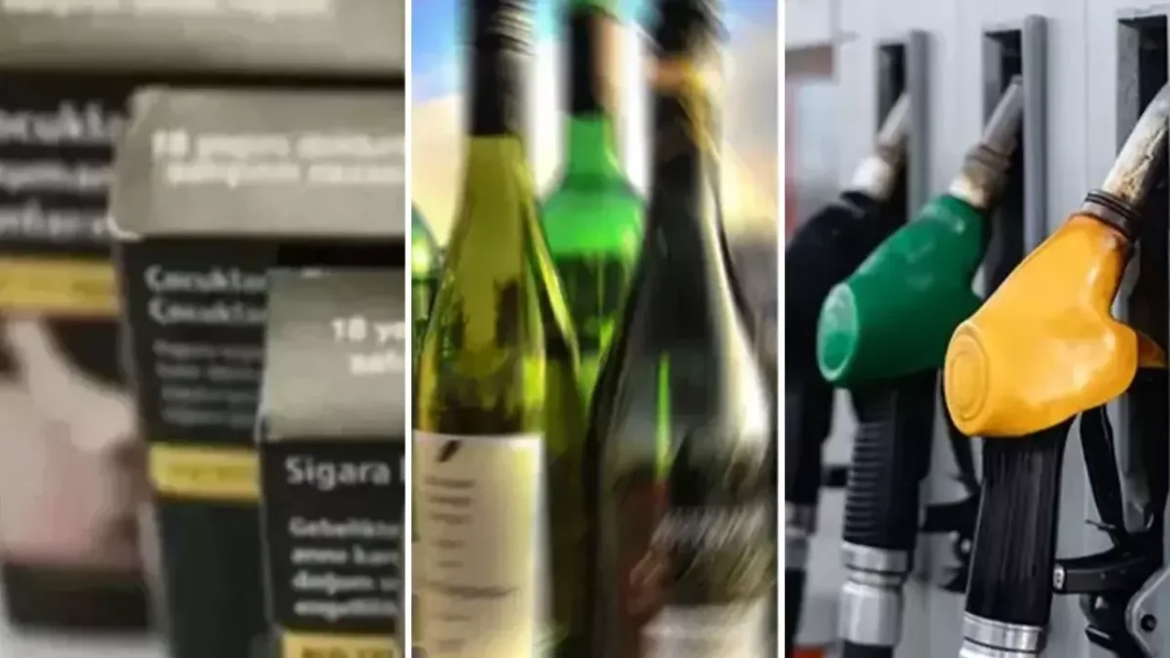 Akaryakıt, sigara ve alkollü içeceklerde ÖTV zammı belli oldu
