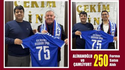 Alihanoğlu ve Çamliyurt’tan Serhat Ardahanspor kampanyasına destek