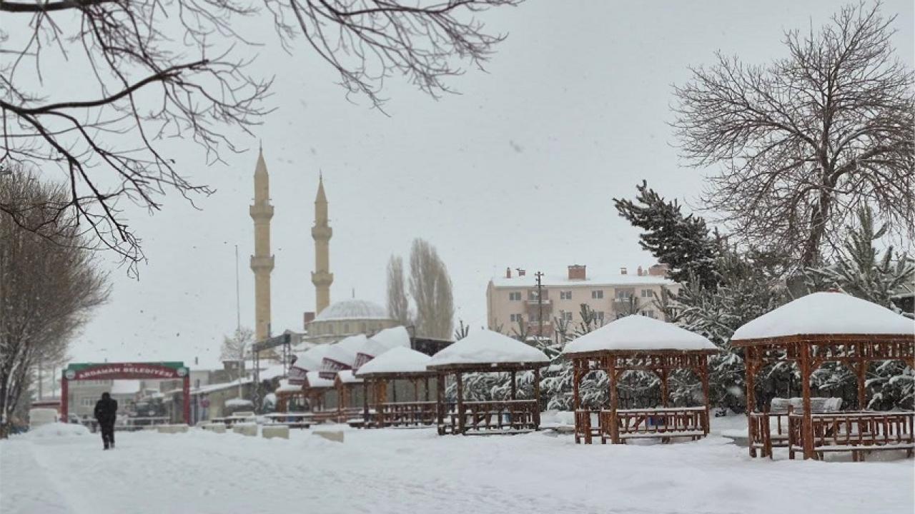 Ardahan karakışa teslim oldu: hayat durdu!