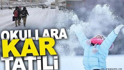 Ardahan’da kar ve tipi eğitimi durdurdu