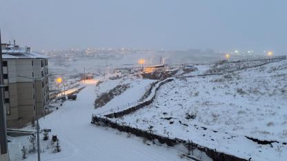 Ardahan’da Öğrenciler Kar Tatili Bekliyor