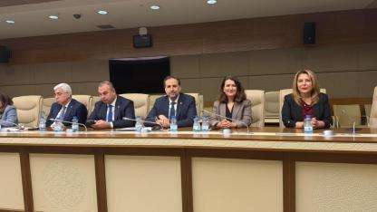 CHP Milletvekilleri uluslararası gelişmeleri masaya yatırdı