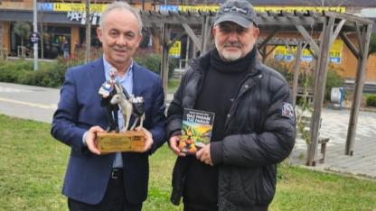 Ersin Bilge'ye özel bir sanat hediyesi