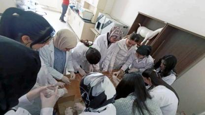 Göle Nihat Delibalta MYO öğrencileri ekonomiye destek için kolları sıvadı