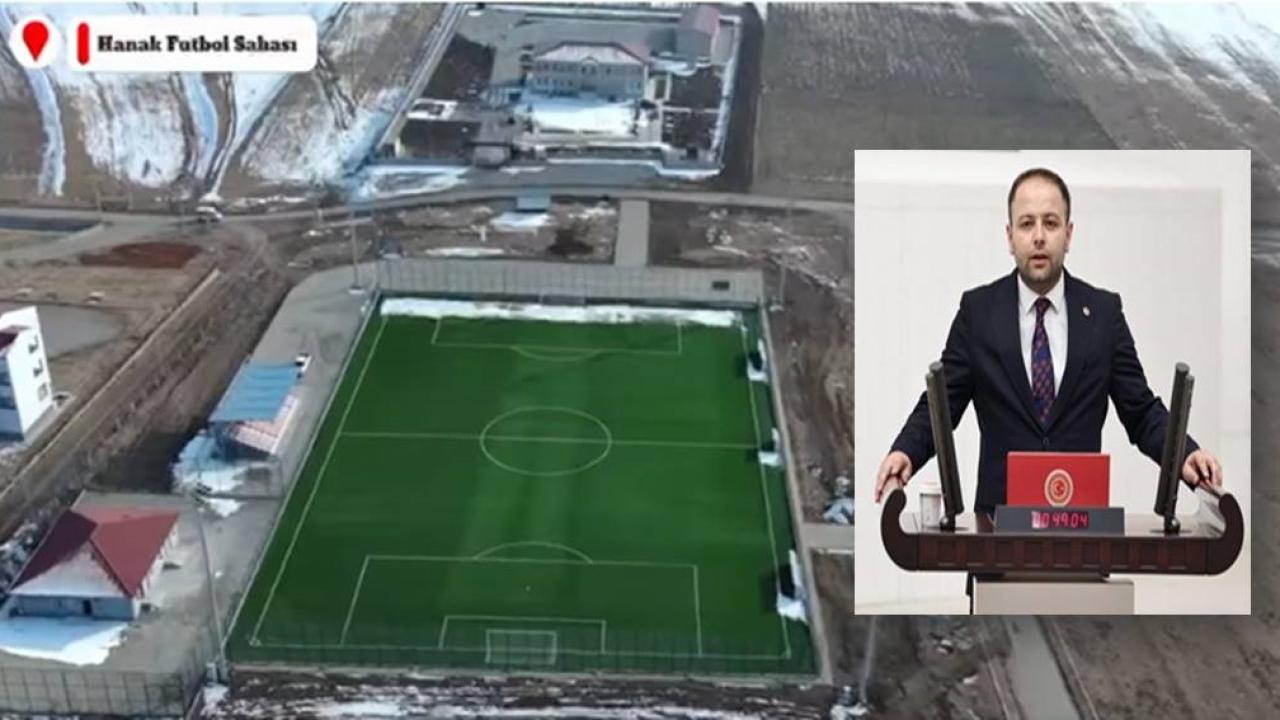 Hanak’ta gençlere spor yatırımı tamamlandı