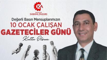 İş insanı Akçay’dan gazeteciler günü mesajı