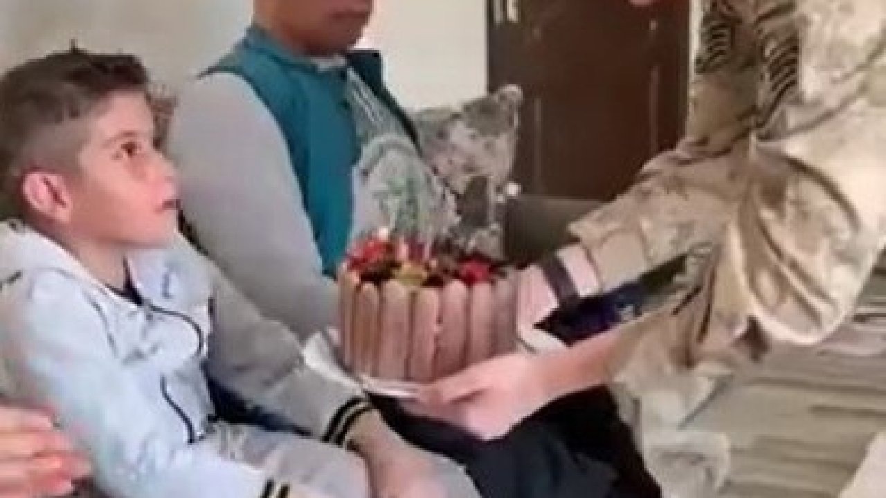 Jandarma, Doğanay’ın 10’uncu yaş gününü kutladı