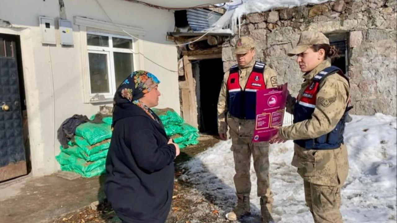 Jandarma ekipleri KADES’i Köy Köy anlatıyor