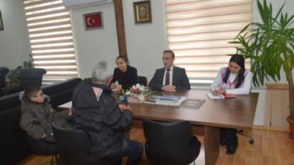 Kaymakam Kestioğlu vatandaşları dinledi