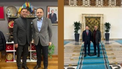 Milletvekili Koç, misafirlerini mecliste ağırladı