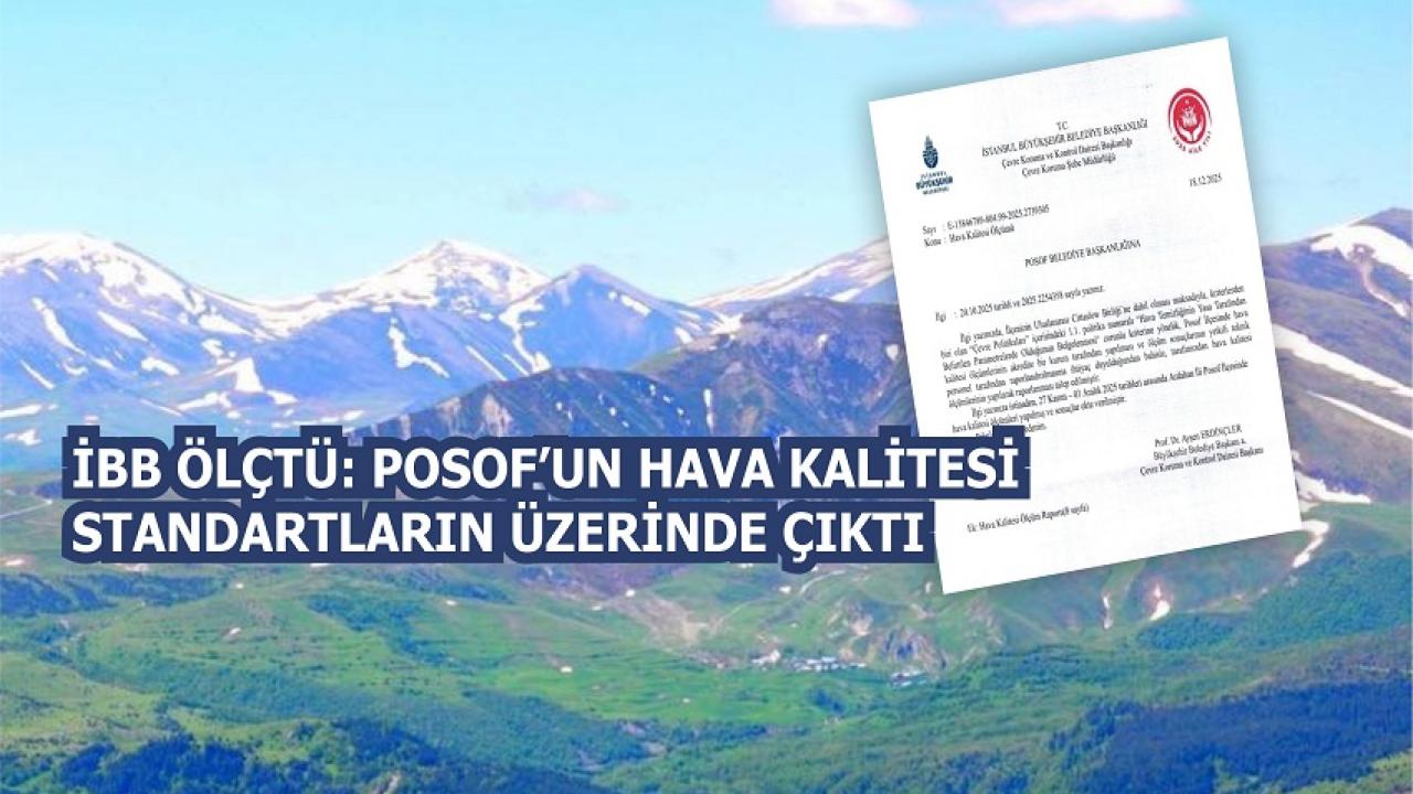 Posof "Sakin Şehir" yolunda bir engeli daha aştı: Havasının temiz olduğu kanıtlandı