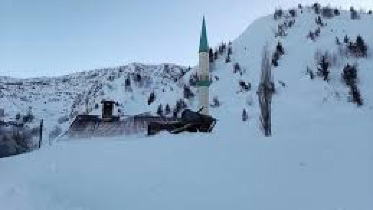 Posof’ta çığ uyarısı: Vatandaşlar dikkatli olmalı