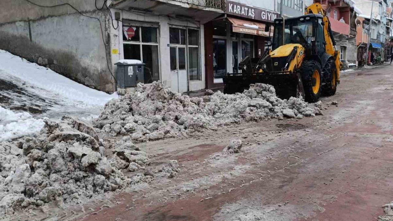 Posof’ta karla mücadele