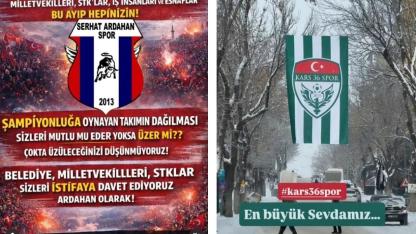 Serhat Ardahanspor’dan imdat çığlığı: "Bu Şehrin Yöneticileri Nerede?"