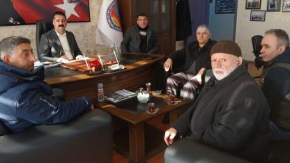 Şoför esnafından Özer’e hayırlı olsun ziyareti