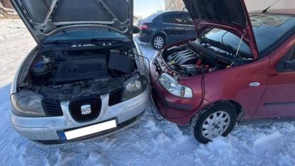 Soğuk hava hayatı felç etti: araçları dondurdu