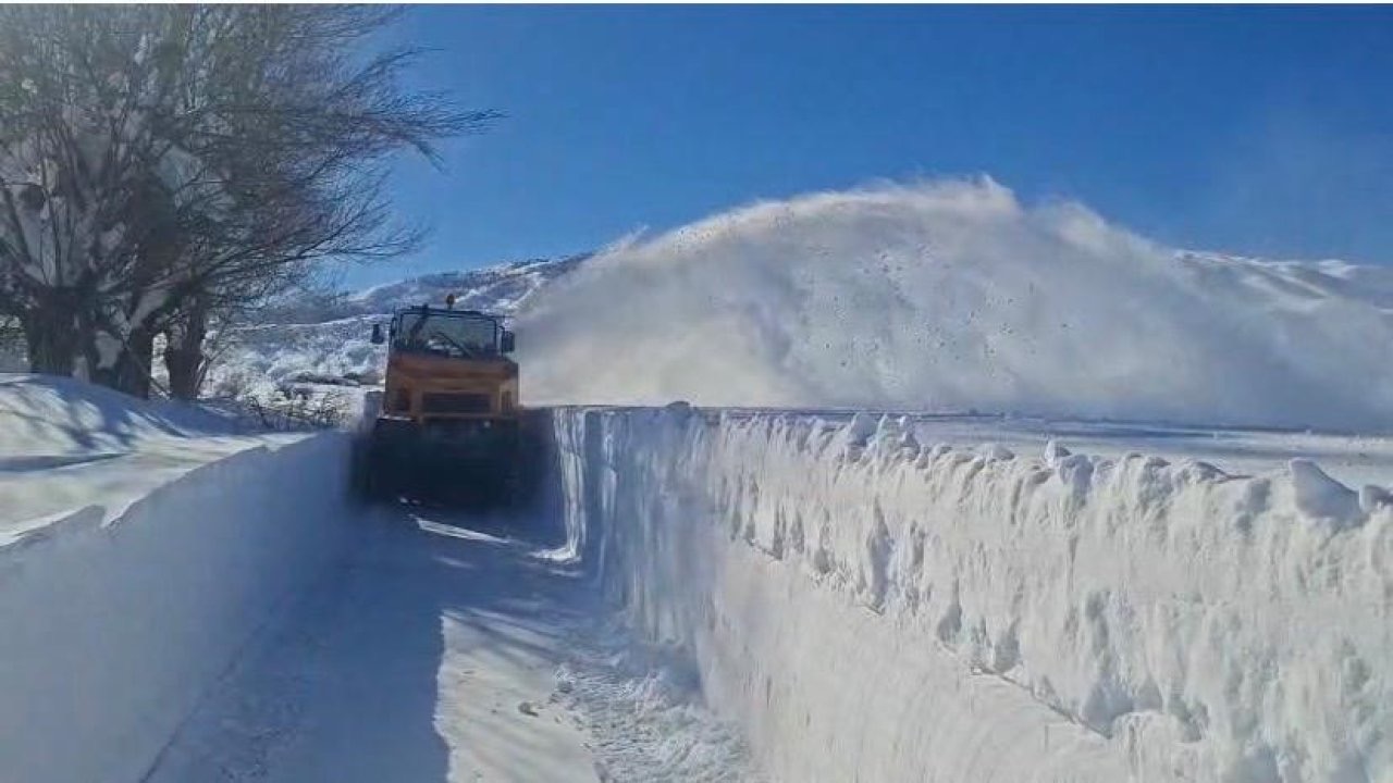 Tunceli’de 113 köy yolu ulaşıma kapalı