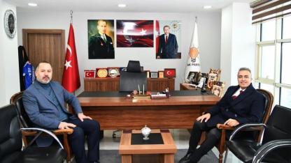 Vali Çiçek veda ziyaretlerine başladı