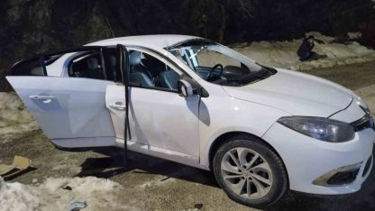 Araç içerisinde patlama: 3 yaralı