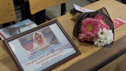 Kutsal topraklarda hayatını kaybeden öğrenci için anma programı