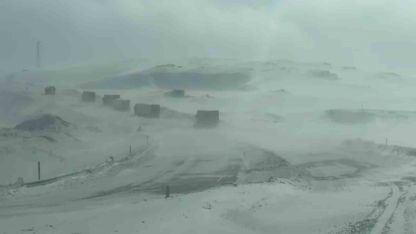 Kar ve tipi, Tendürek geçidini kapattı