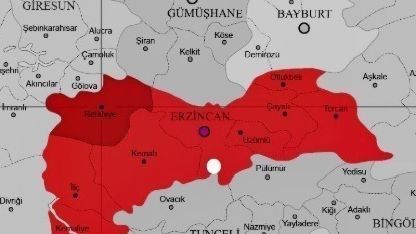 Erzincan Kemah’ta 4,9 büyüklüğünde deprem