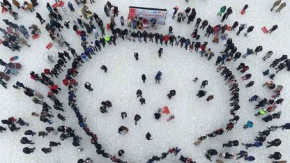 Muş’ta "Kar Festivali" renkli görüntülere sahne oldu