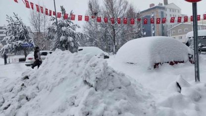 Ardahan’da 132 köy yolu ulaşıma kapandı