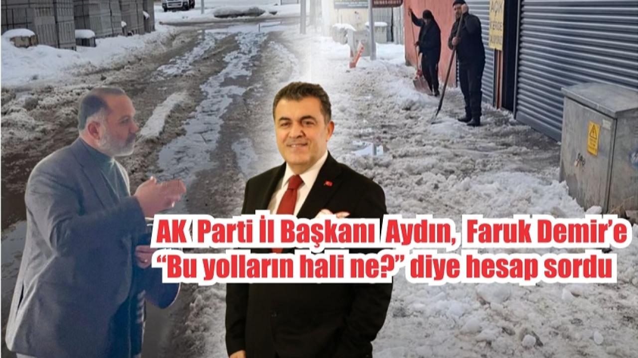 AK Parti’den Faruk Demir’e yol tepkisi