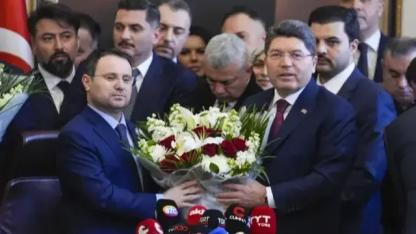 Akın Gürlek bakanlık görevini Yılmaz Tunç'tan devraldı: Bu emaneti daha ileriye taşıyacağız