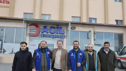 Ardahan İl Müftülüğü’nden hastalara Ramazan ziyareti