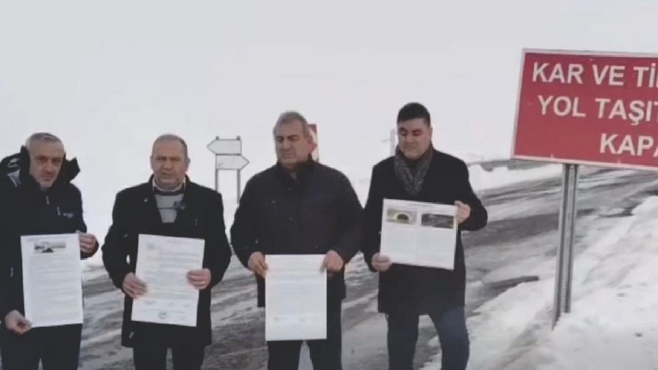 CHP'den Bülbülan yolu için Acil Eylem çağrısı