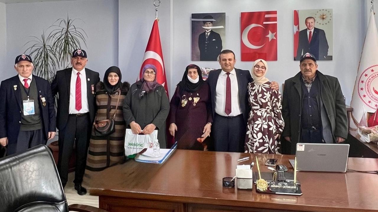 Göle Gaziler Derneği’nden anlamlı ziyaret