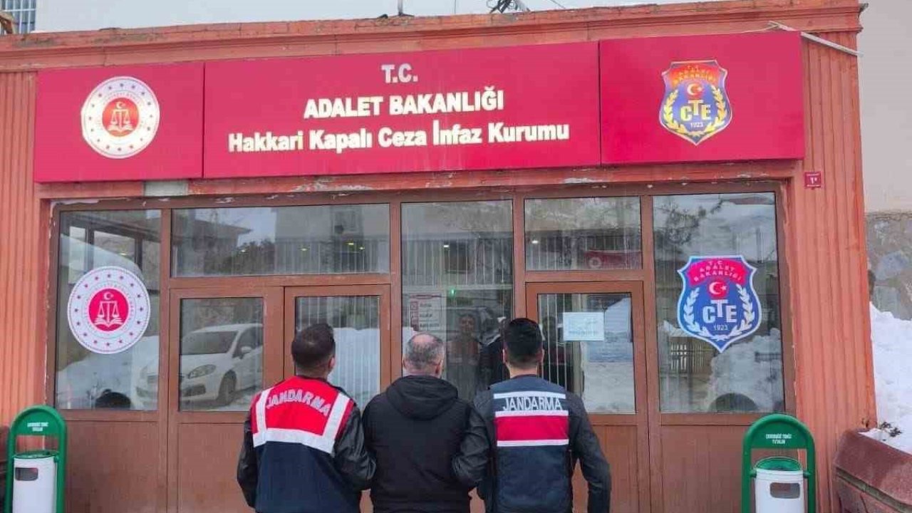 Hakkari’de 13 yıl kesinleşmiş cezası olan şahıs yakalandı