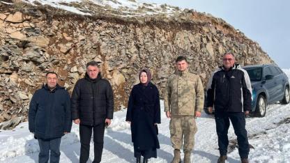 Kaymakam Meram, ulaşım sorunlarını sahada inceledi