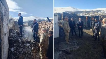 Posof’ta ev yangını: Tek katlı ev küle döndü