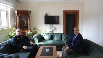 Emniyet Müdürü Tüzün'den İl Tarım Müdürü Akıllı'ya ziyaret