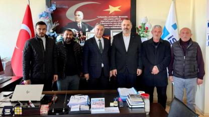 Başkan Aydın'dan kurum ve hane ziyaretleri