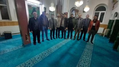 Toptaş Köyü’nde Teravih Sonrası Gönül Buluşması