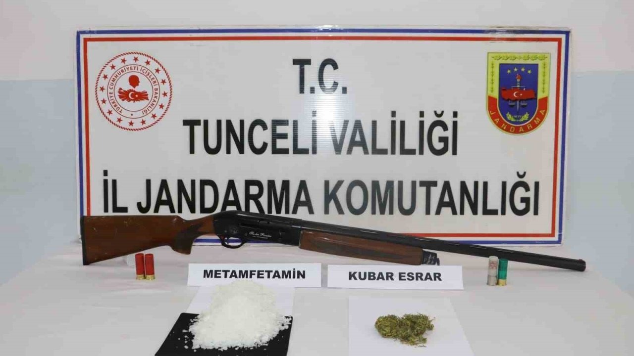 Tunceli’de uyuşturucu operasyonu: 4 tutuklama