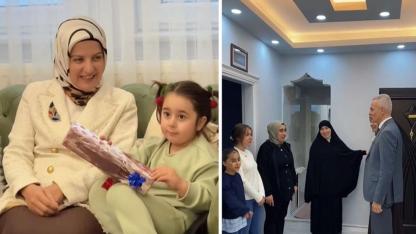 Vali Çiçekli, Çimli ailesine misafir oldu