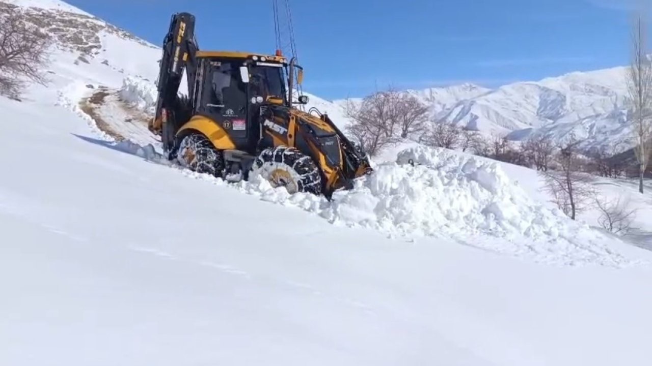 Van’da 78 yerleşim yerinin yolu kapalı