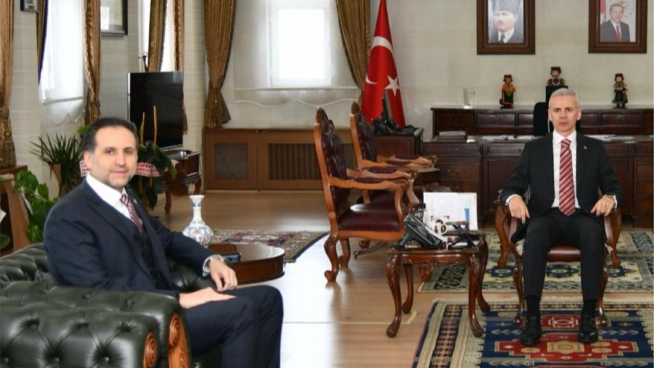 Vekil İncesu’dan Vali Çiçekli’ye iade-i ziyaret