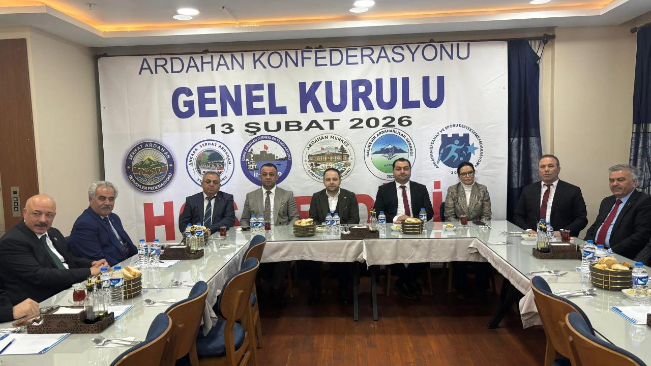 Vekil Koç Ardahan Konfederasyonu Genel Kurulu’na Katıldı