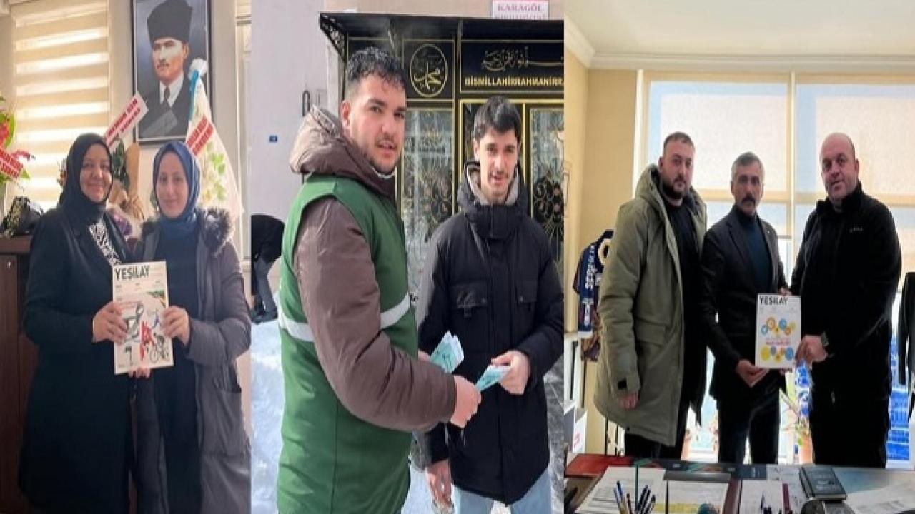 Yeşilay Ardahan’dan bağımsızlık seferberliği atağı