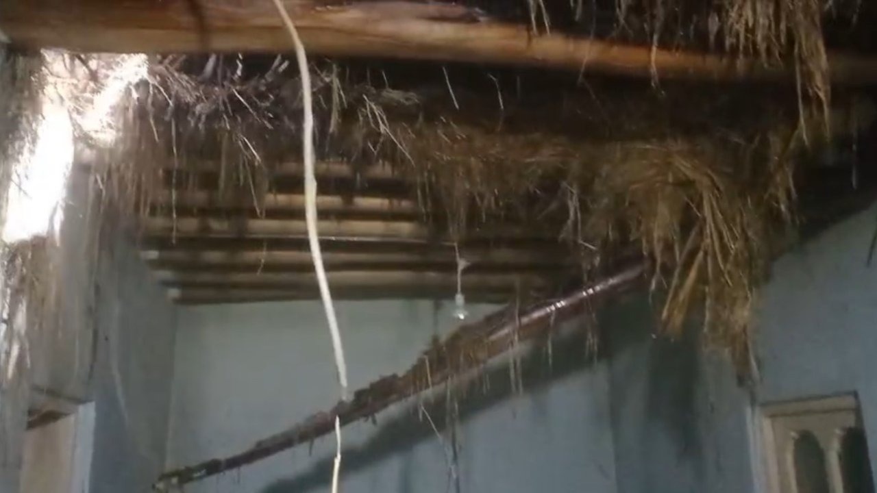 Yüksekova’da korkutan yangın: Bir aile evsiz kaldı