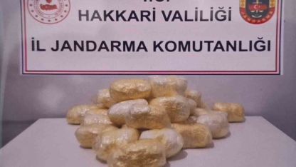 Hakkari’de tırda 15 kilo 263 gram metamfetamin ele geçirildi
