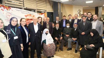 Ulu çınarlarla aynı sofrada anlamlı buluşma