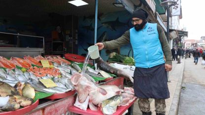 Elazığ’da dev turna  yakalandı